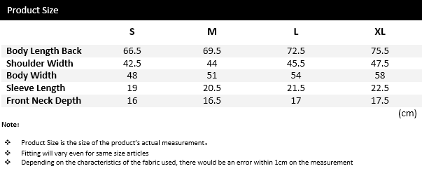 Product Size