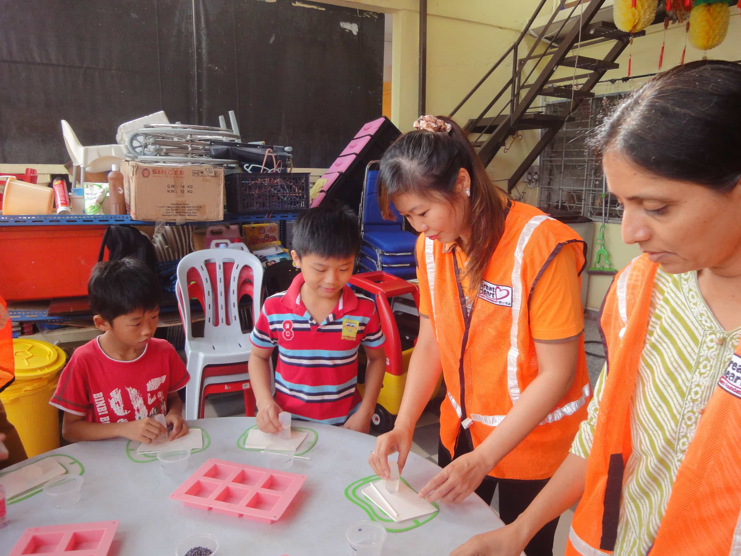 SOAP MAKING WITH HOUSE OF JOY Great Heart Charity